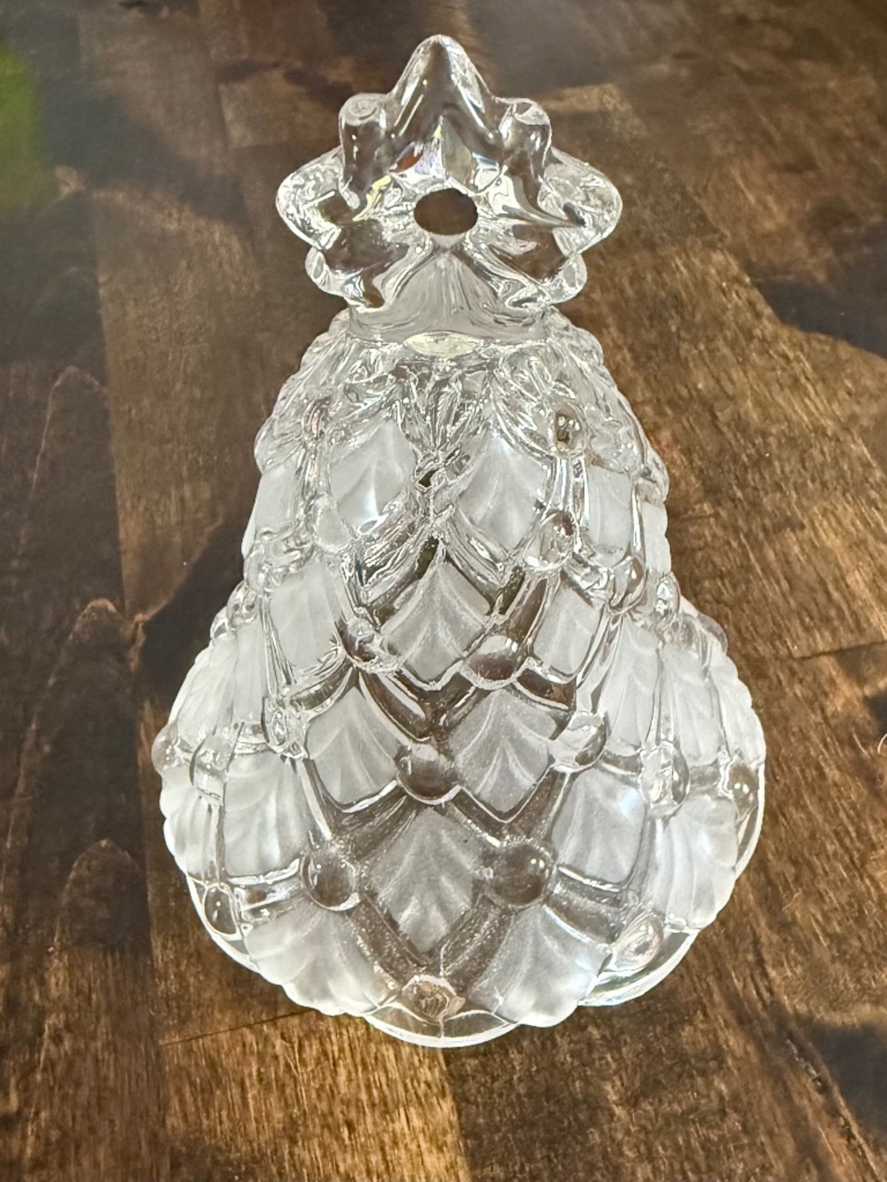 Mikasa ‘Winter Dreams’ Crystal Bell, 5.5” SA843 Vintage